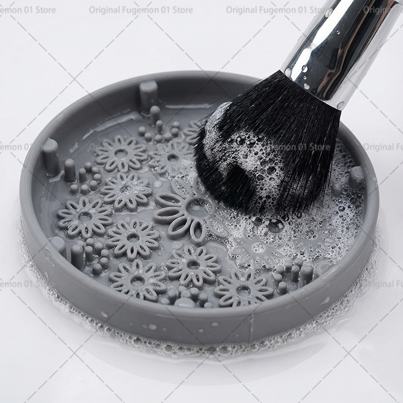 Beauty Makeup Products - Makeup Brush Cleaner Powder Puff Cleaning