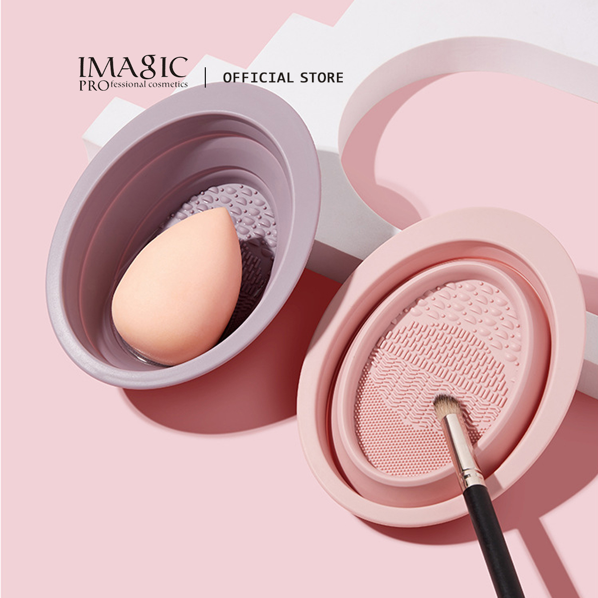 Beauty Makeup Products - IMAGIC New Silicone Makeup Brush Cleaner