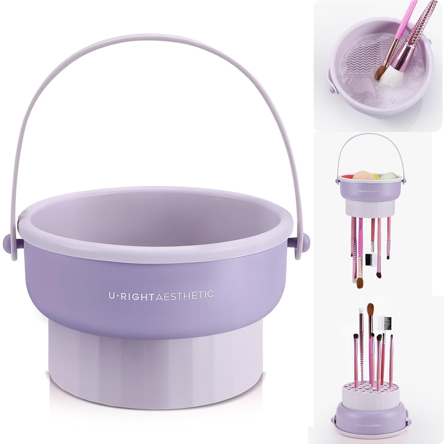 Beauty Makeup Products - Makeup Brush Cleaning Bowl Beauty Egg