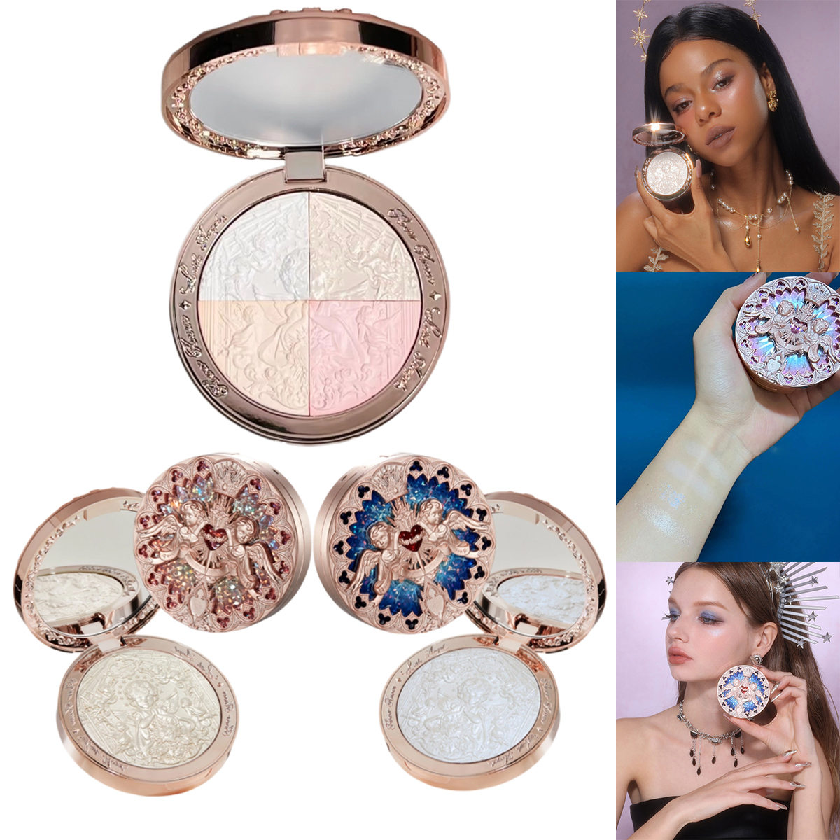 Beauty Flower Makeup - Flower Knows Little Angel Embossed Face