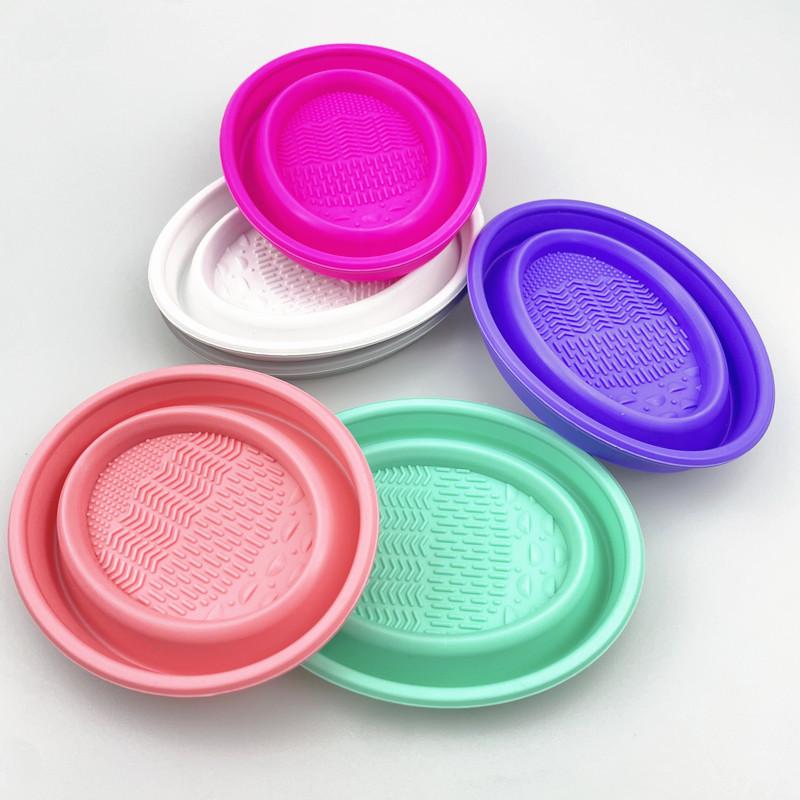 Beauty Makeup Products - Cleaner Folding Powder Soft Silicone Makeup