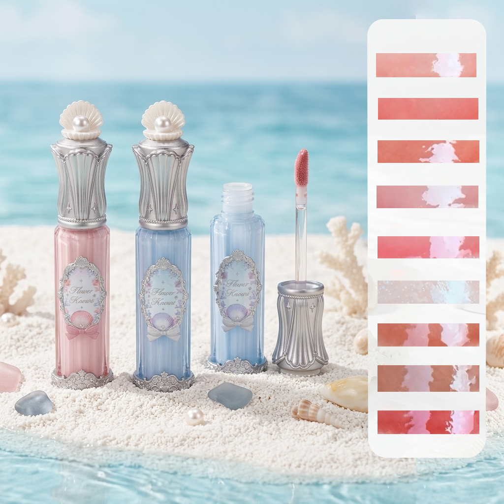 Lip Gloss Plumping - Flower Knows Shells Jewel Lip Gloss