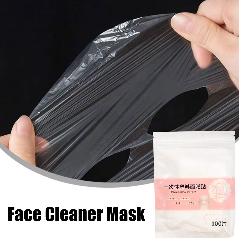 Beauty Full Makeup - 100-1000pcs Disposable Plastic Film Full Face