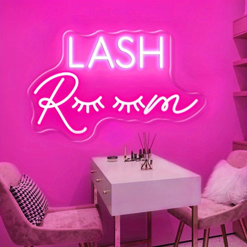 Beauty Makeup Studio - LASH Room Neon Sign LED Wall
