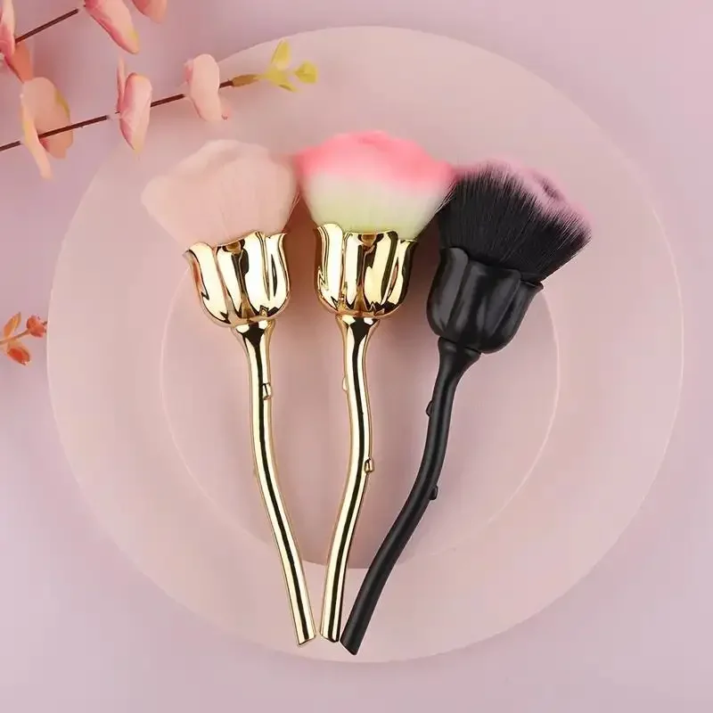 Beauty Flower Makeup - Flower Rose Nail Art Dust Cleaner