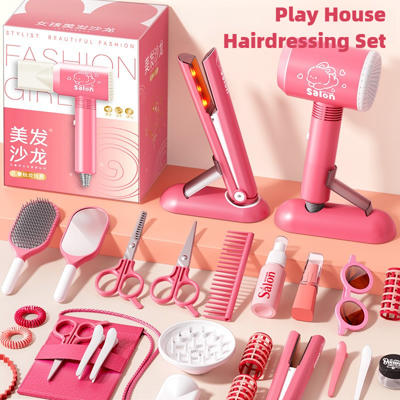 Girls Beauty Salon Set Kids Ha - Beauty Y Makeup ulasan dan harga