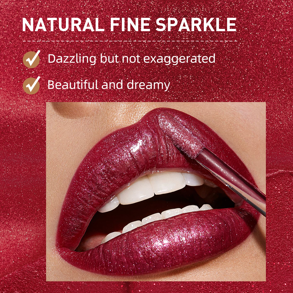 QIBEST Diamond Liquid Lipstick - Lip Gloss Plumping ulasan dan harga