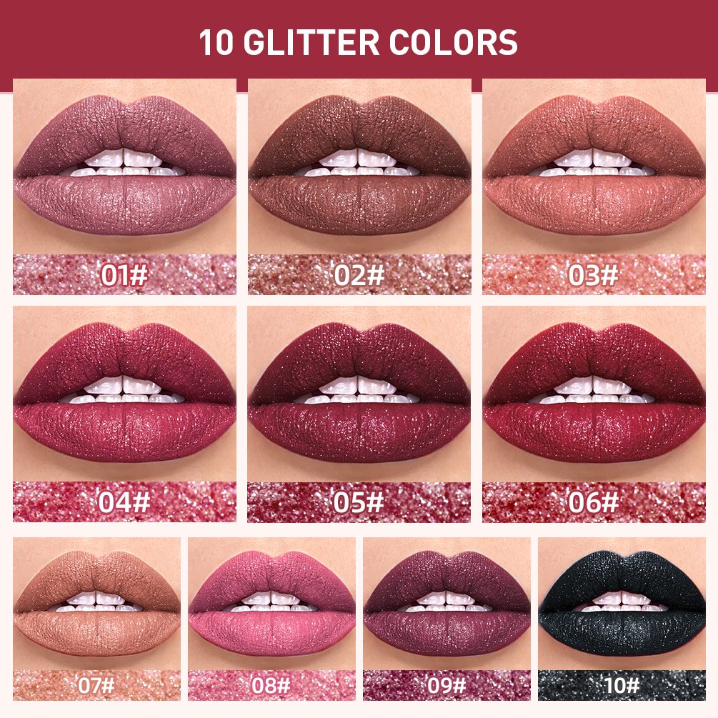 QIBEST Diamond Liquid Lipstick - Lip Gloss Plumping ulasan dan harga