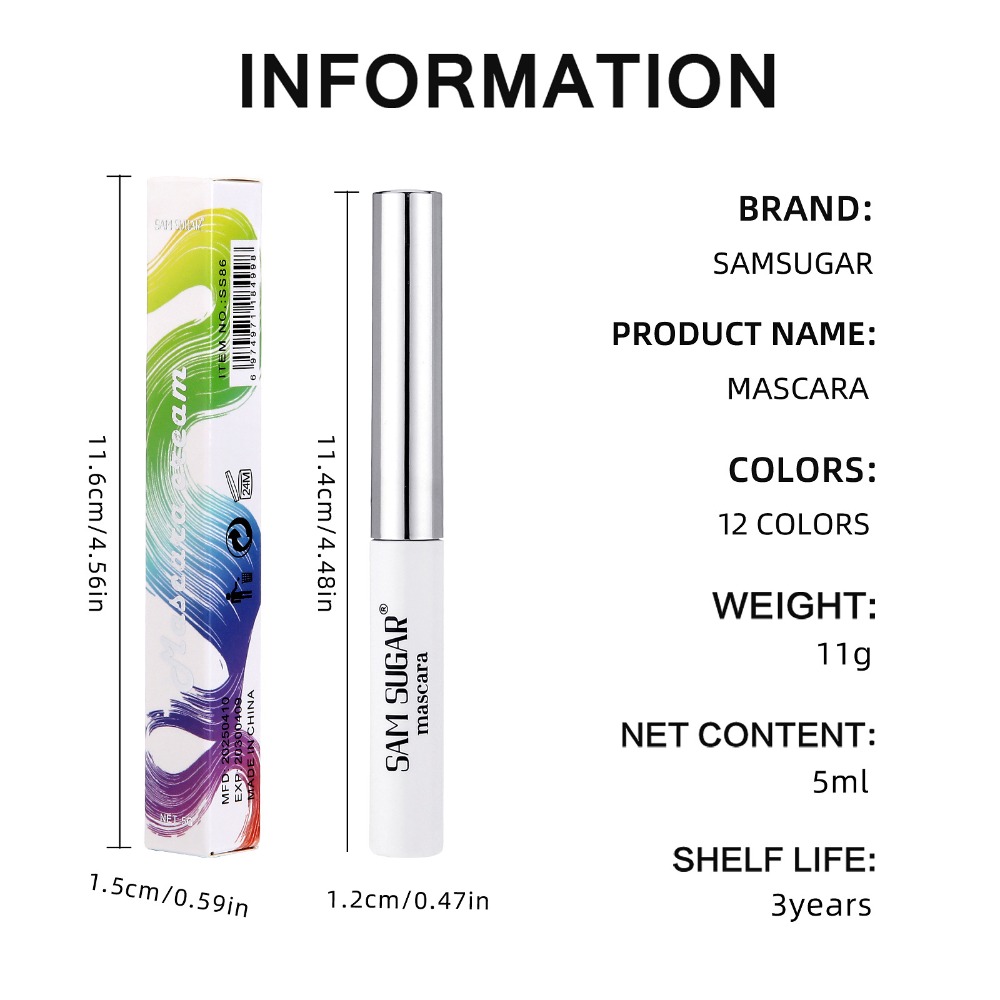 Colorful Mascara Waterproof Sm - Beauty Makeup Stores ulasan dan harga