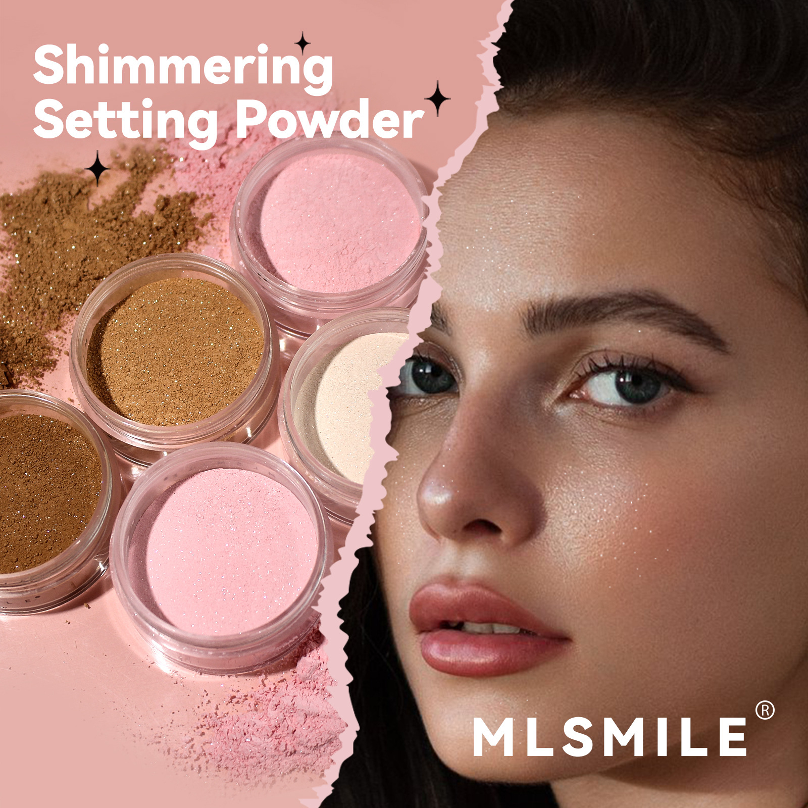Sweatproof Shimmer Setting Pow - Beauty Makeup Stores ulasan dan harga