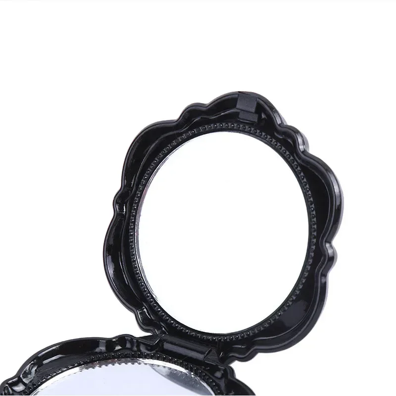 Mini Mirror Retro Rose Flower  - Beauty Flower Makeup ulasan dan harga