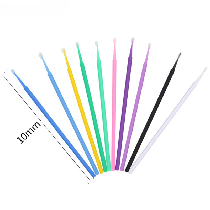 100Pcs Eyelash Cleaning Brush  - Beauty Makeup Remover ulasan dan harga