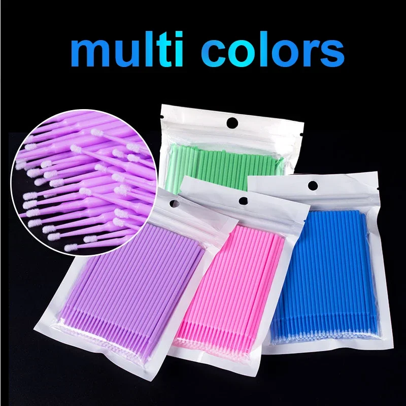 100Pcs Eyelash Cleaning Brush  - Beauty Makeup Remover ulasan dan harga