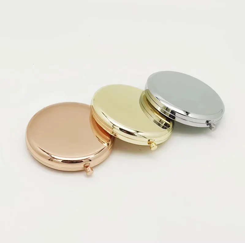 Portable Makeup Mirror Solid r - Beauty Flower Makeup ulasan dan harga