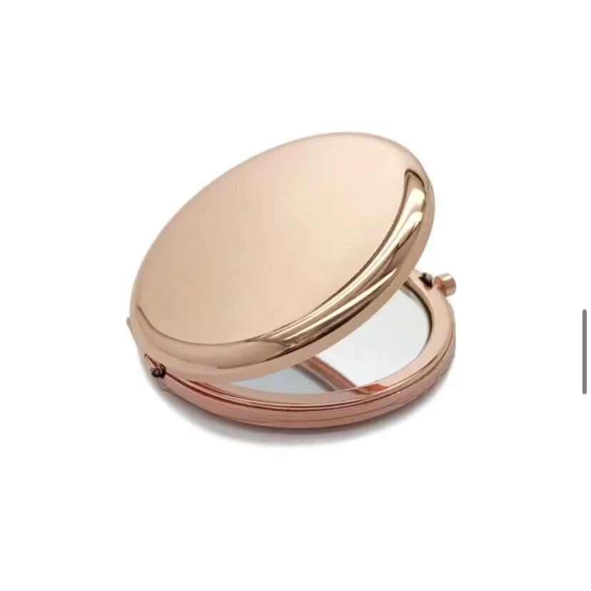 Portable Makeup Mirror Solid r - Beauty Flower Makeup ulasan dan harga