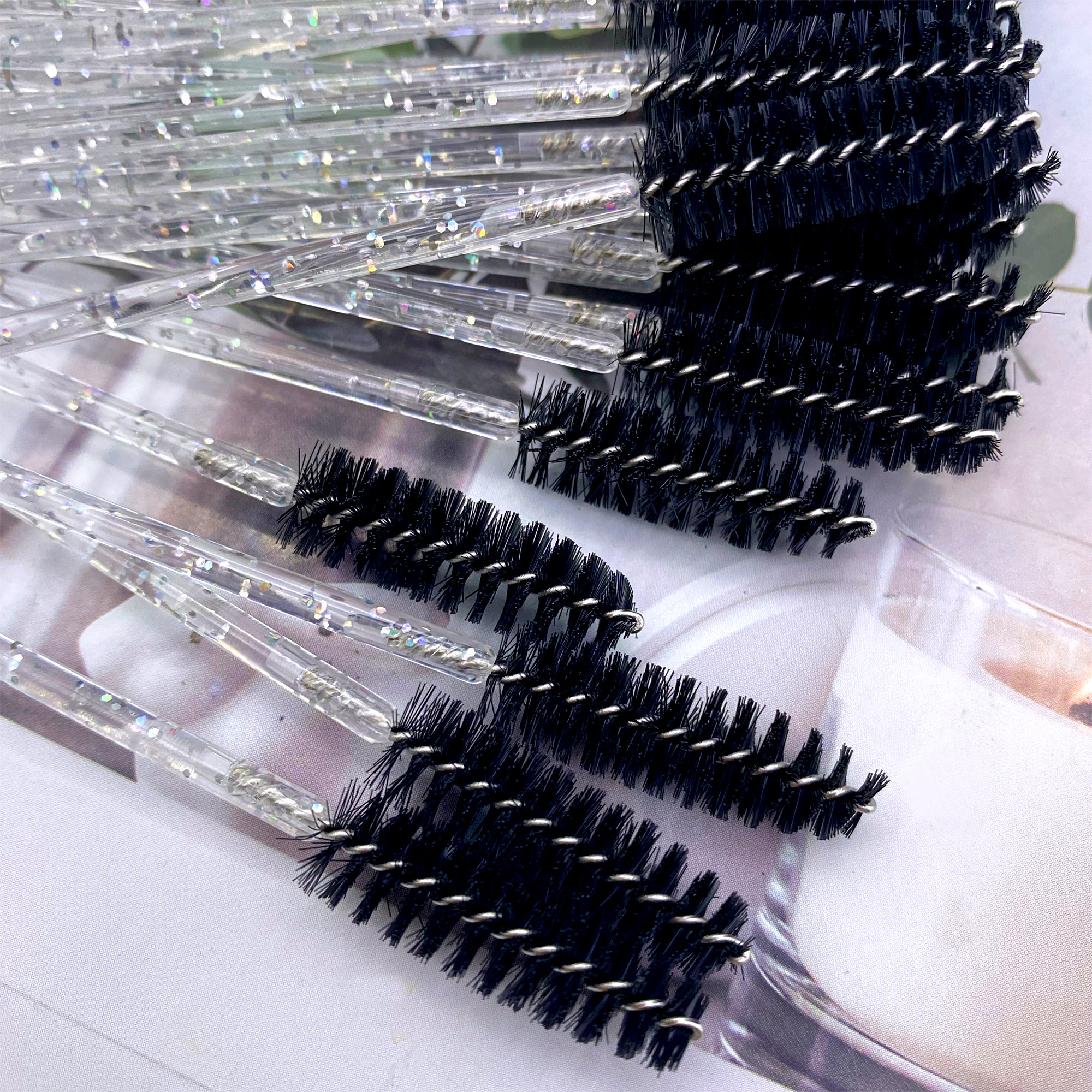 500PCS Eyelashes Brushes Set W - Beauty Makeup Products ulasan dan harga