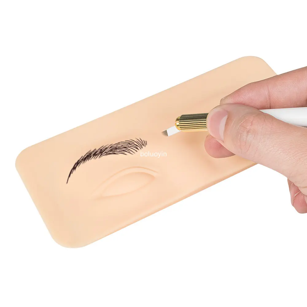 Silicone Eyebrow Tattoo Practi - Beauty Makeup Academy ulasan dan harga