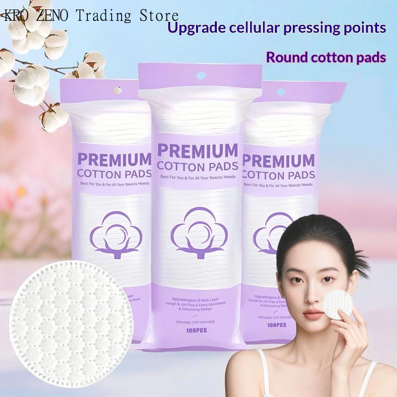 Disposable Makeup Cotton Pad 1 - Beauty Makeup Remover ulasan dan harga