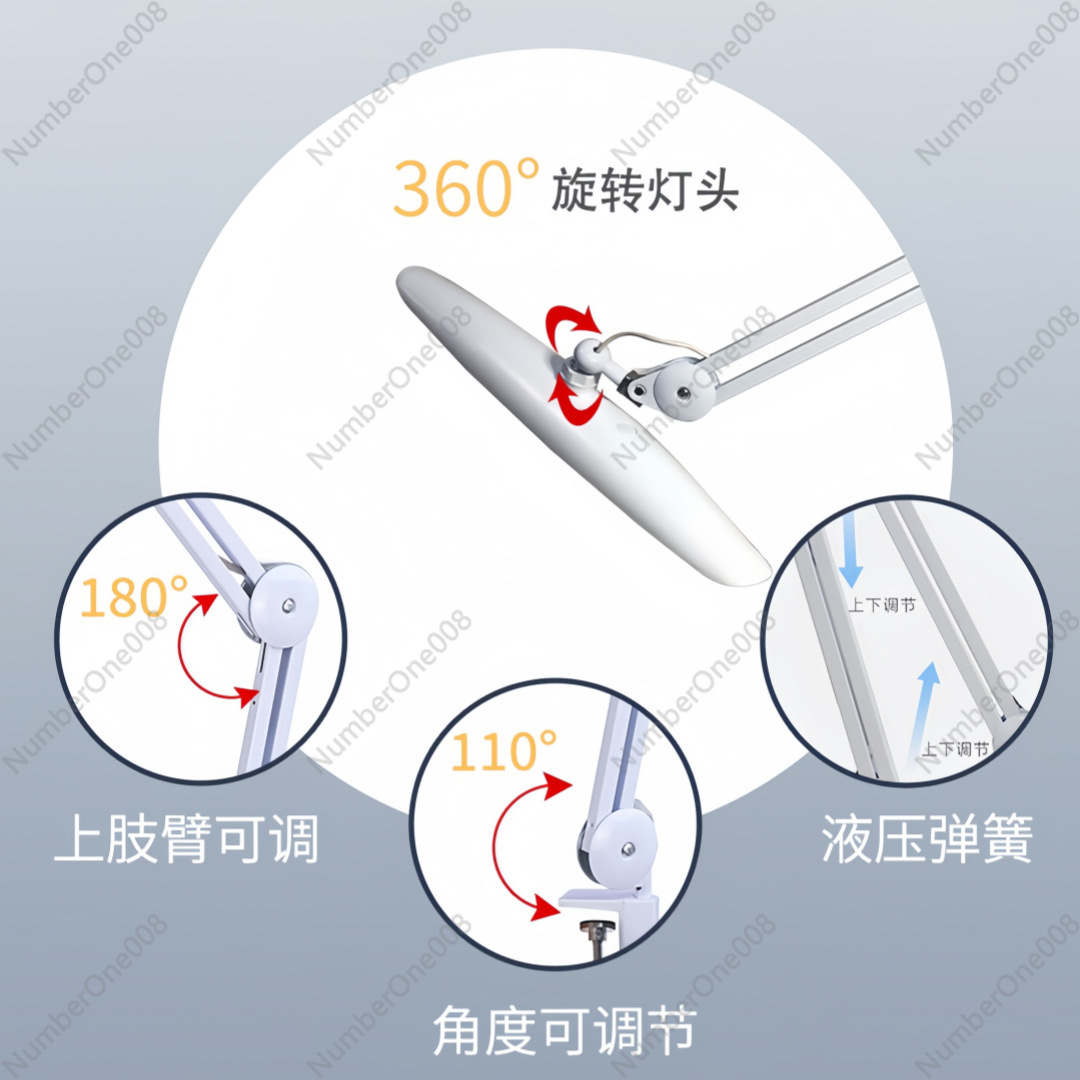 Foldable Desk Lamp Clamp On Ey - Beauty Makeup Desk ulasan dan harga