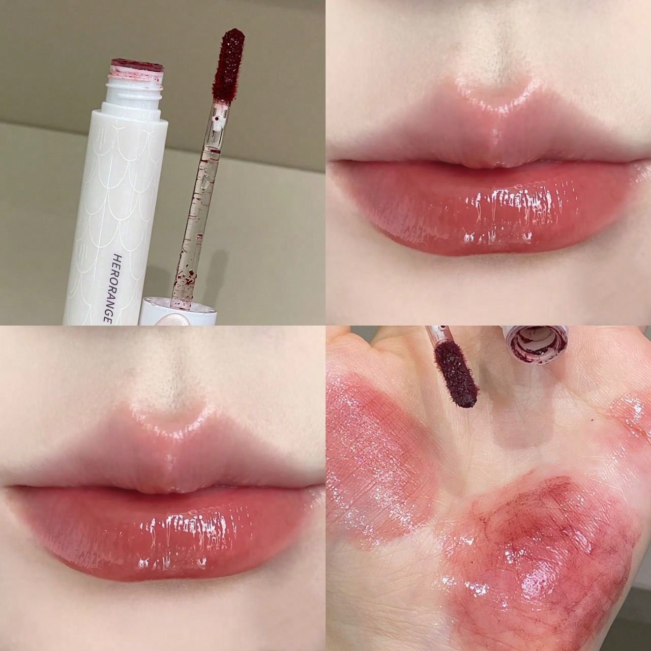 Herorange Glossy Mirror Lip Gl - Lip Gloss Plumping ulasan dan harga