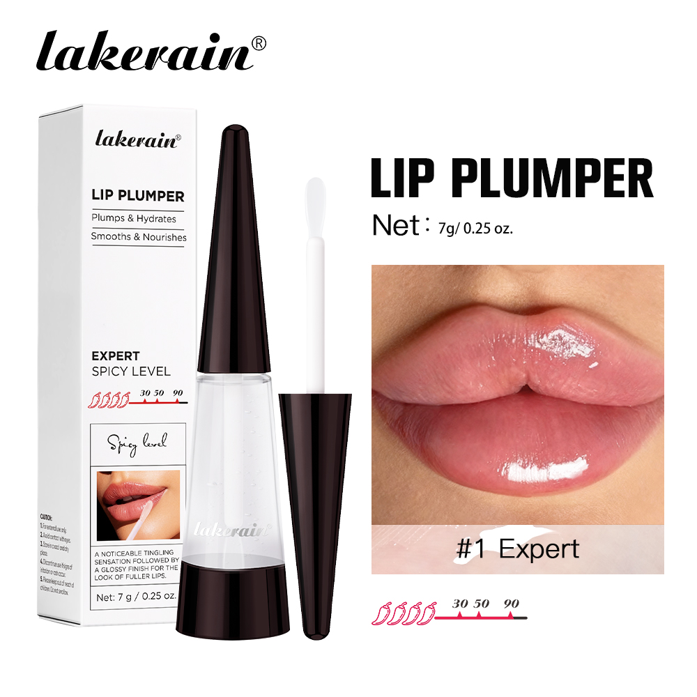 Lakerain Lip Plumper Gloss Oil - Lip Gloss Plumping ulasan dan harga