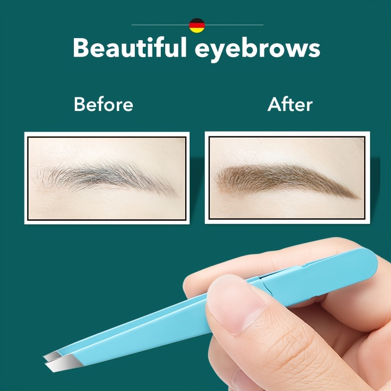Colorful Eyebrow Tweezer Stain - Beauty Makeup Remover ulasan dan harga