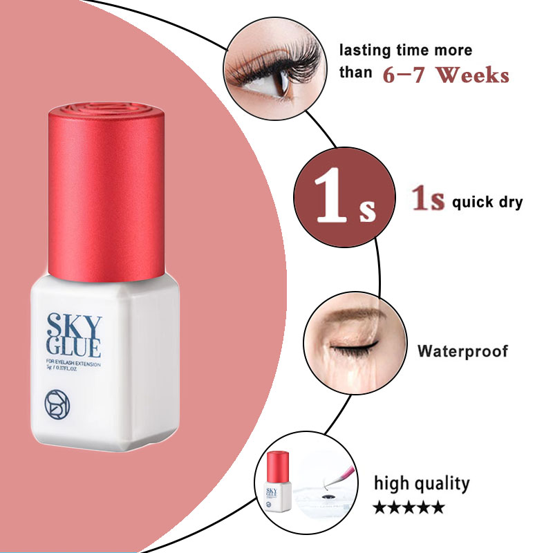 5 Bottles Sky Glue S Plus 1s F - Makeup Plus Beauty ulasan dan harga