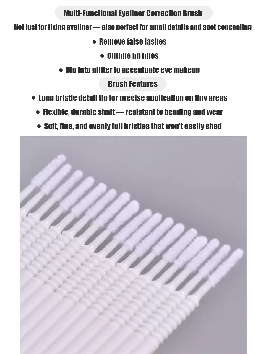 Disposable Long Cotton Swabs E - Beauty Makeup Remover ulasan dan harga