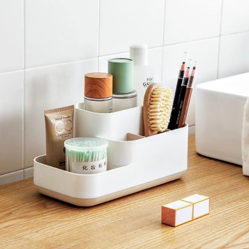 Creative Makeup Organizer Box  - Beauty Makeup Desk ulasan dan harga