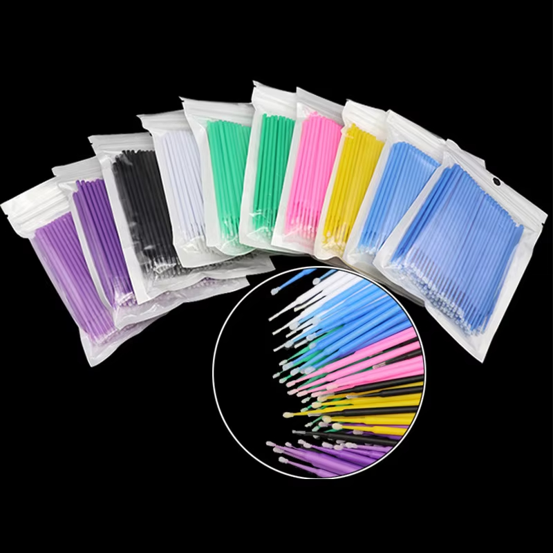 100Pcs Eyelash Cleaning Brush  - Beauty Makeup Remover ulasan dan harga