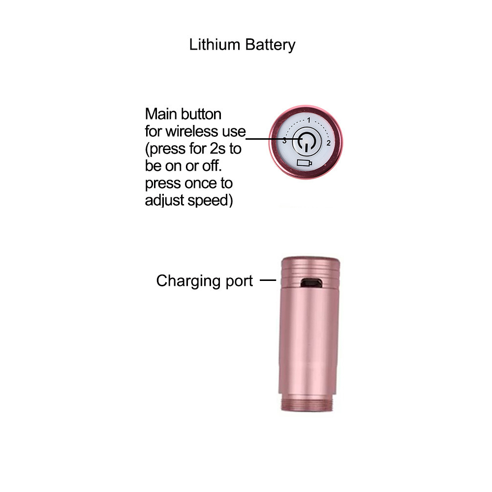 XIMN008 Rose Gold Wireless Per - Beauty Flower Makeup ulasan dan harga