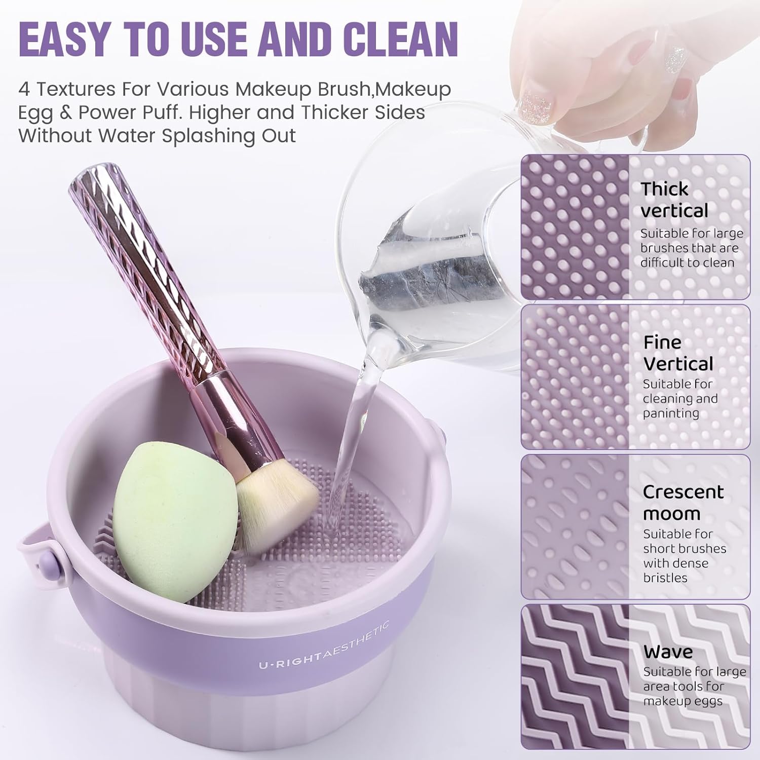 Makeup Brush Cleaning Bowl Bea - Beauty Makeup Products ulasan dan harga