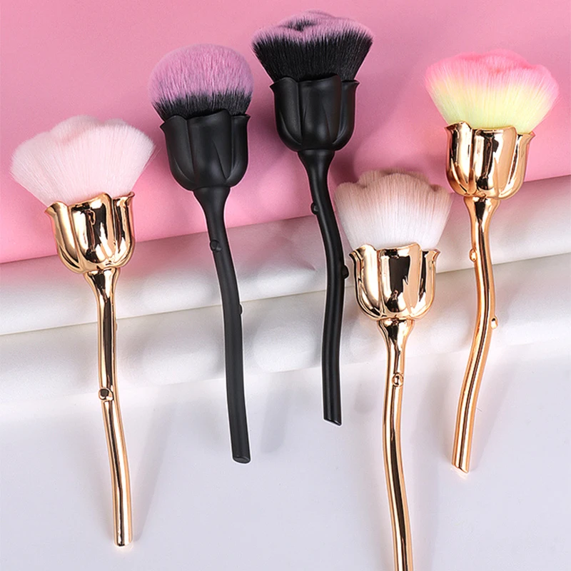 Rose Flower Shape Loose Powder - Beauty Flower Makeup ulasan dan harga