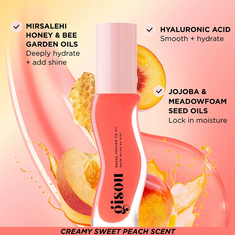 Gisou Moisturizing Lip Balm Or - Lip Gloss Plumping ulasan dan harga