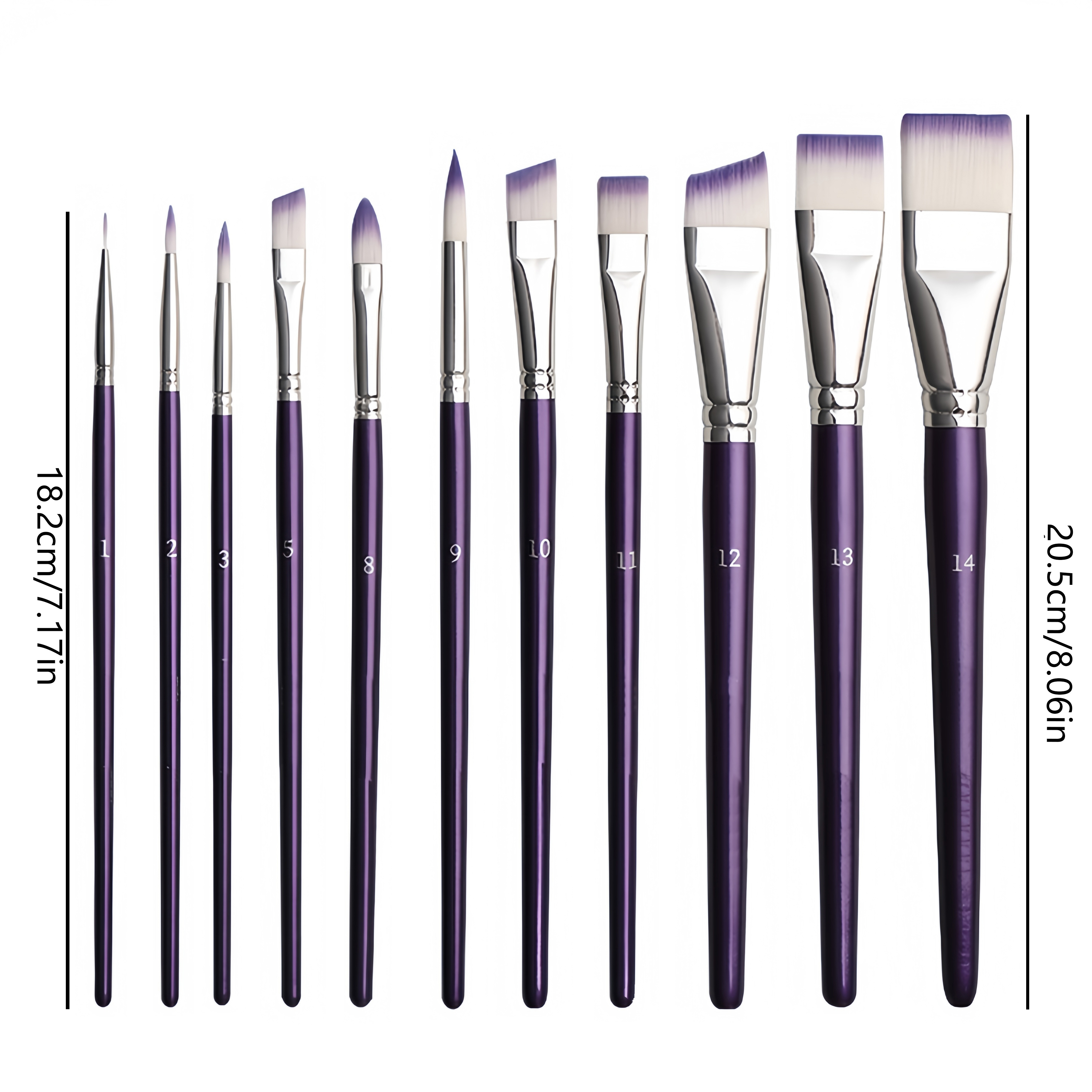 7/11pcs Professional painting  - Beauty Makeup Studio ulasan dan harga