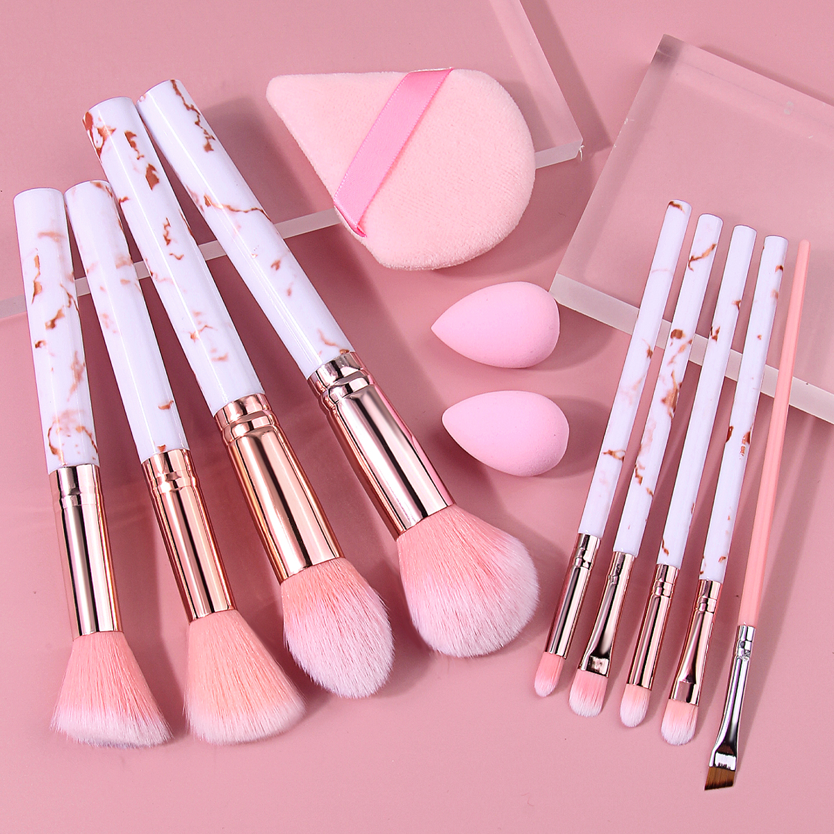 12PCS Professional Makeup Brus - Beauty Flower Makeup ulasan dan harga