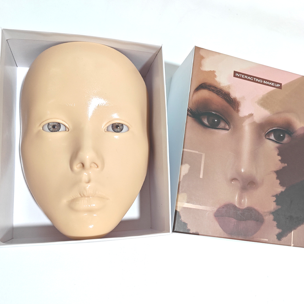 1pc White Skin Color Full Face - Beauty Makeup Academy ulasan dan harga