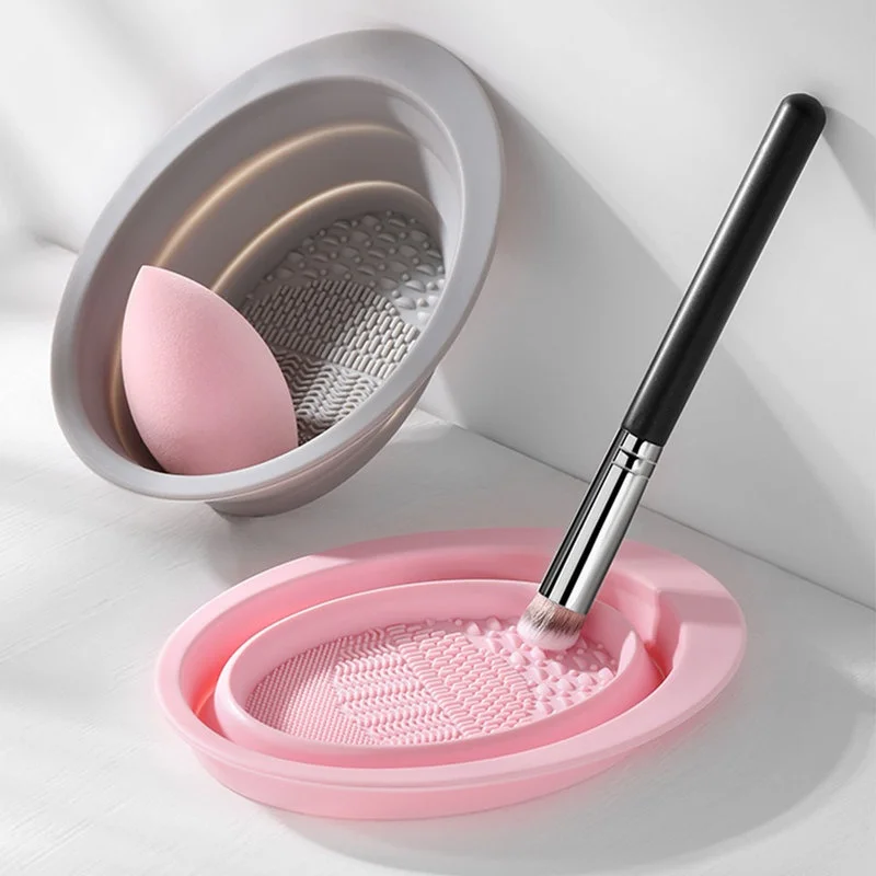 Foldable Silicone Makeup Brush - Beauty Makeup Products ulasan dan harga
