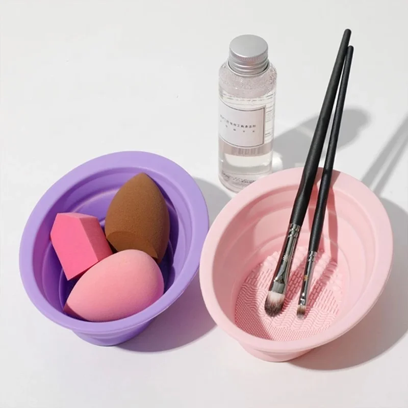 Foldable Silicone Makeup Brush - Beauty Makeup Products ulasan dan harga
