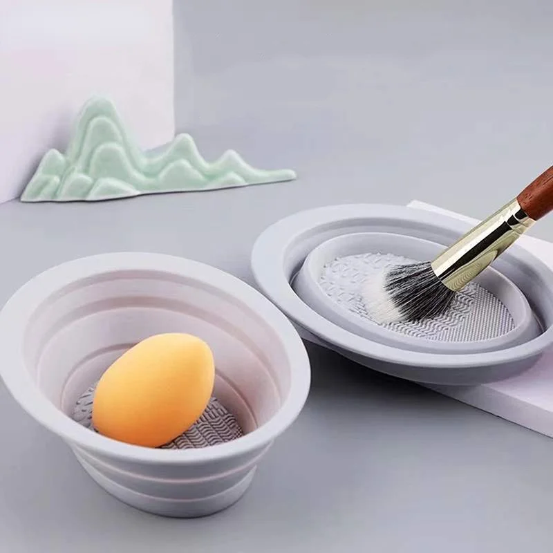 Foldable Silicone Makeup Brush - Beauty Makeup Products ulasan dan harga