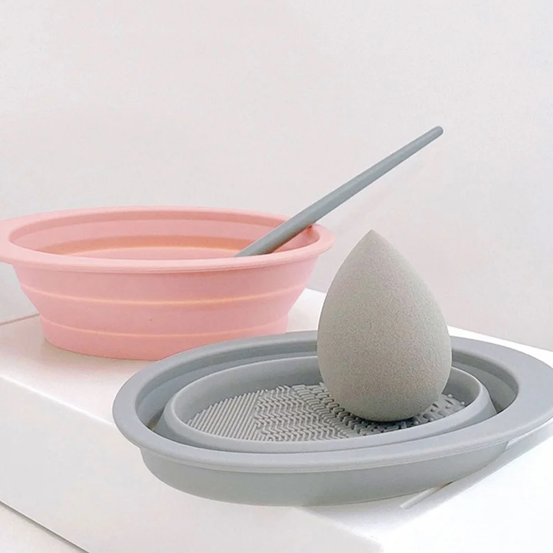 Foldable Silicone Makeup Brush - Beauty Makeup Products ulasan dan harga