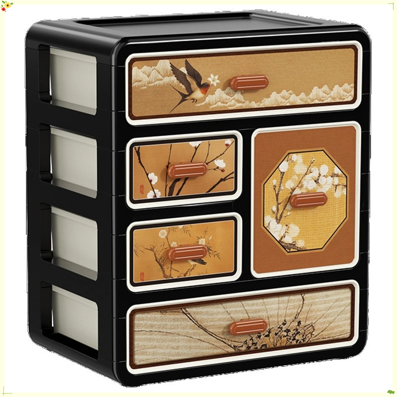 Chinese Style Cosmetic Storage - Beauty Makeup Desk ulasan dan harga