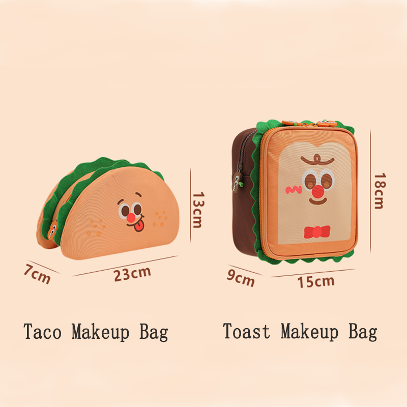 Taco and Toast-Shaped Makeup B - Beauty Makeup Stores ulasan dan harga