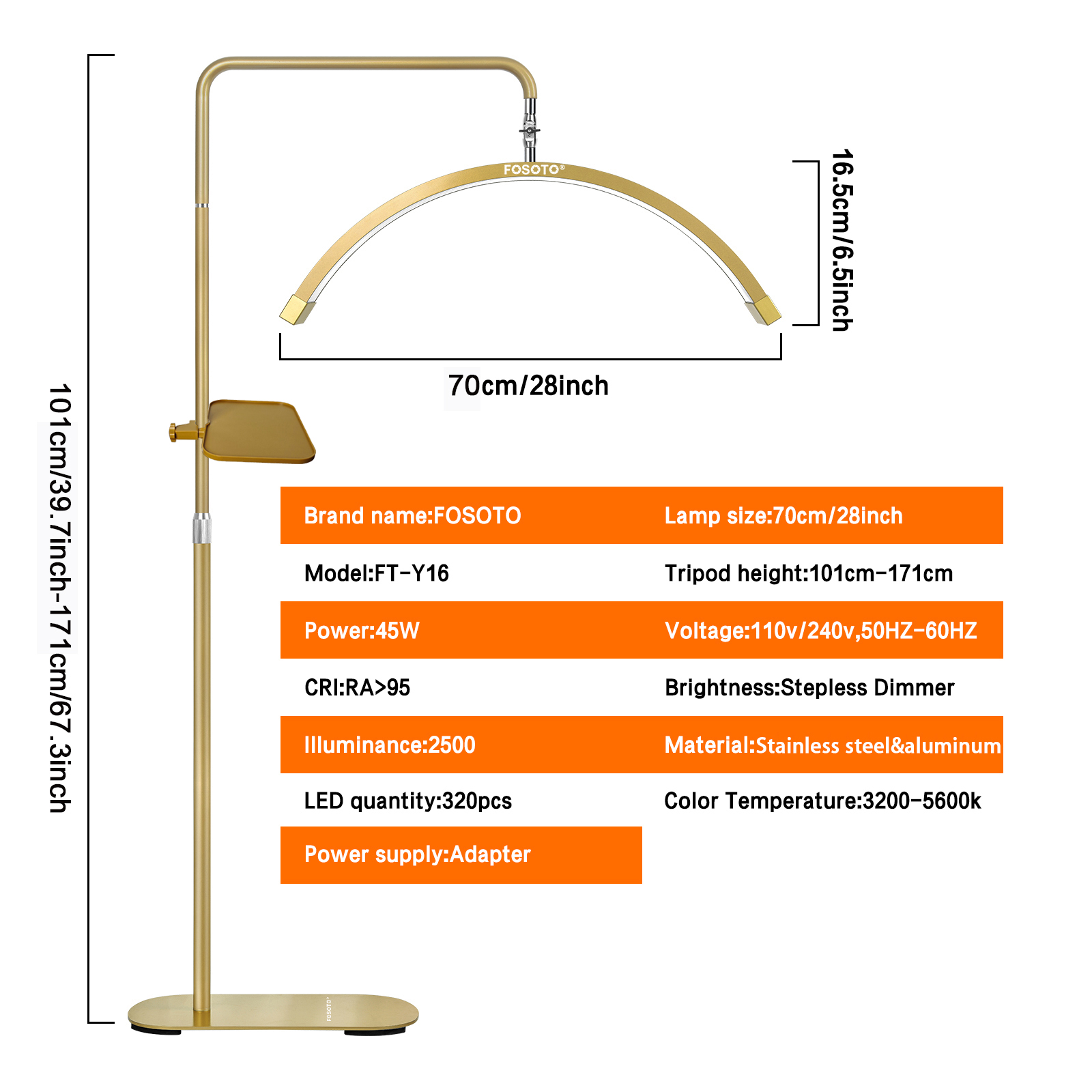 Fusitu Professional Ring Light - Beauty Makeup Tiktok ulasan dan harga