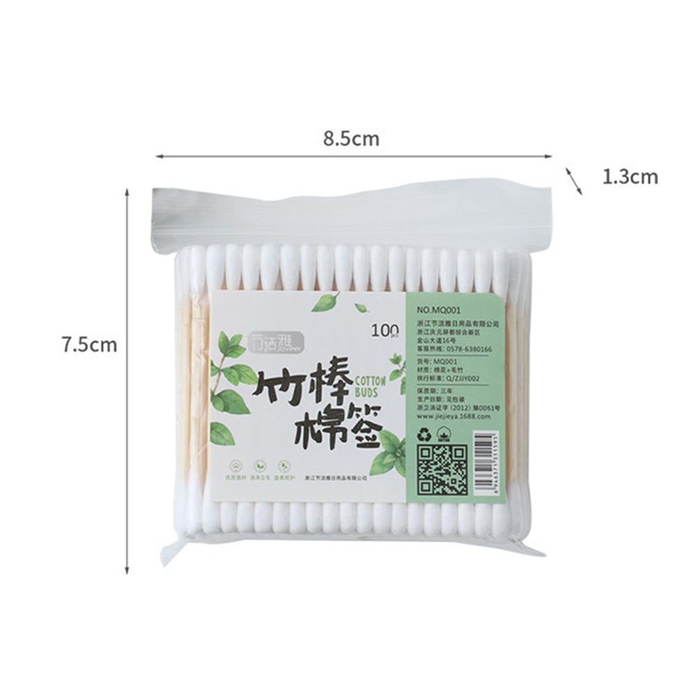 10/100pcs Disposable Cotton Sw - Beauty Makeup Remover ulasan dan harga
