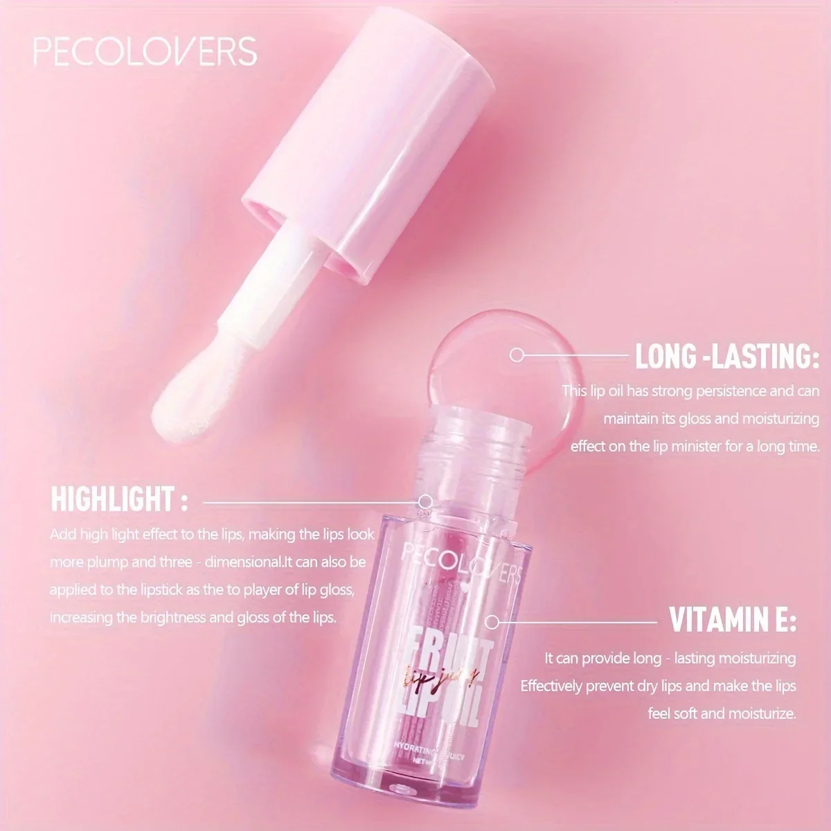 BIG Fruit Lip Oil Lip Enhancer - Lip Gloss Plumping ulasan dan harga