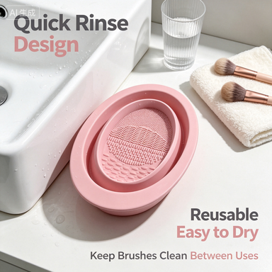 Flexible Silicone Makeup Clean - Makeup Beauty Set ulasan dan harga