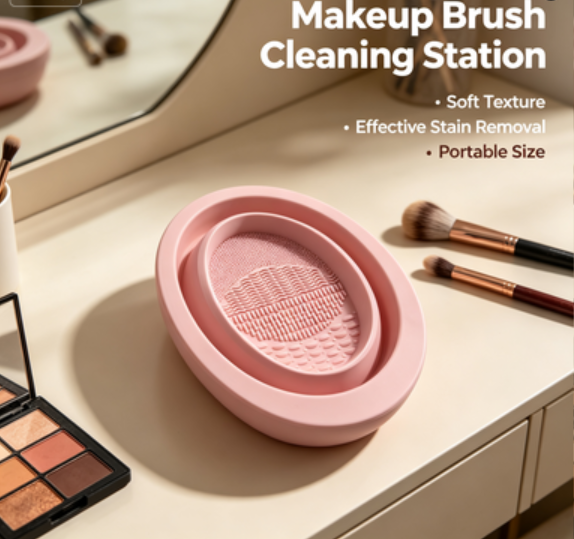 Flexible Silicone Makeup Clean - Makeup Beauty Set ulasan dan harga