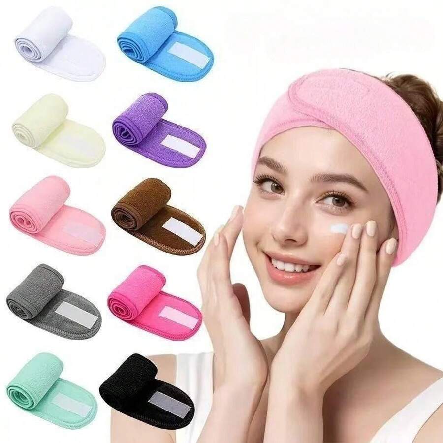 Soft Towel Fabric Headbands Se - Makeup Beauty Set ulasan dan harga