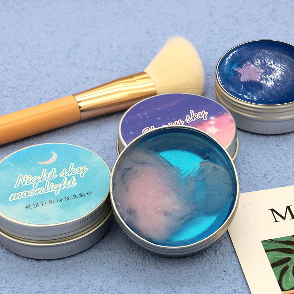 Brush cleaning soap beauty egg - Beauty Makeup Remover ulasan dan harga